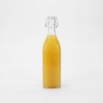 1000ml Borosilicate Glass Milk Dispenser Bottle – Eco-Friendly Table Water Carafe with Airtight Mechanical Swing Top Stopper (1966-04) - Image 2