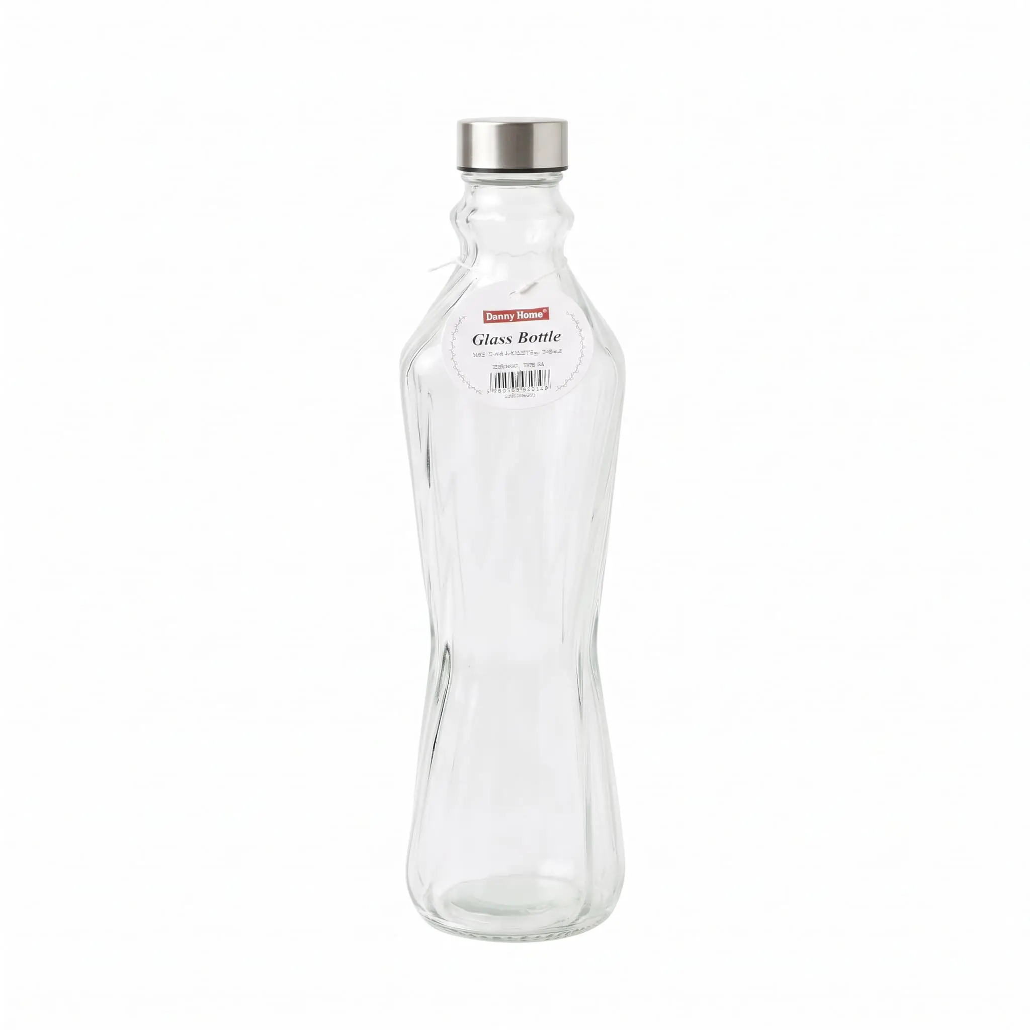1000ml-Glass-bottle_Kitchenware_11856_3.webp 1000ml Borosilicate Glass Water Bottle – Eco-Friendly Reusable Fridge Carafe with Leakproof Stainless Steel Screw Cap (1966-19) - Image 1