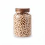 1930ml Large Borosilicate Glass Food Storage Jar – Premium Kitchen Canister with Dark Wood Airtight Sealing Lid (1966-88) - Image 2