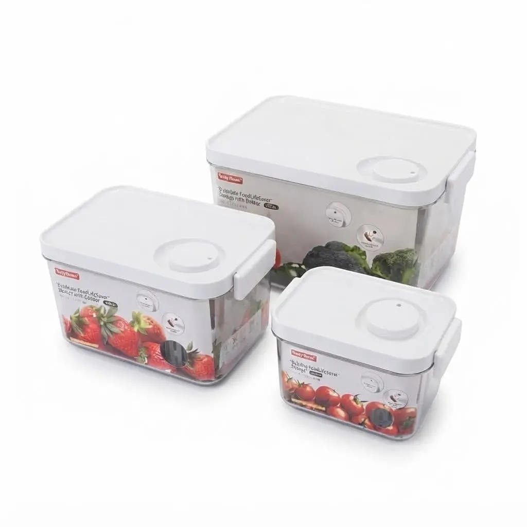 3pcsset-17.611.510.7cm-24.515.813.9cm-29.420.717cm_Kitchenware_11404_3.webp Premium 3-Piece Stackable Clear Food Storage Container Set with Vented Lids (HO-152) - Image 1
