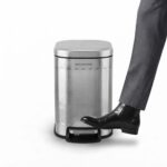 Premium 5L Stainless Steel Pedal Trash Can – Soft-Close Smudge-Proof Waste Bin (Model LJT05-5-1) - Image 2