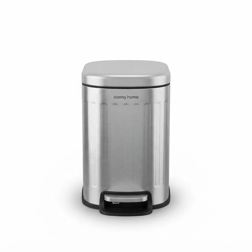 5L-Trash-Can-30.514.429.5cm-Sanded-SS410-PP_Houseware_11334_3.webp Premium 5L Stainless Steel Pedal Trash Can – Soft-Close Smudge-Proof Waste Bin (Model LJT05-5-1) - Image 1