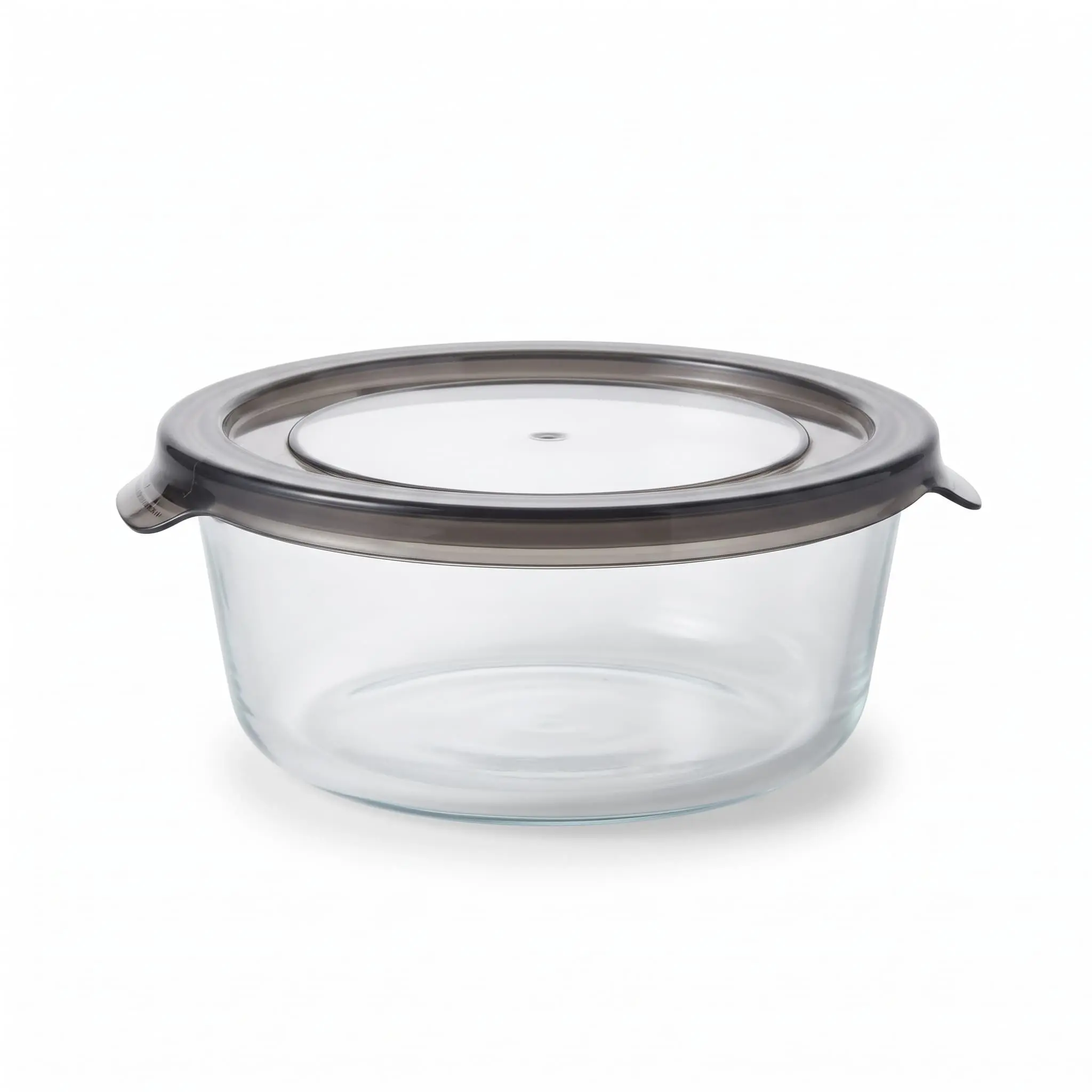 635ml-Round-crisper-Glass-with-PP-lid_Kitchenware_12153_3.webp Danny Home 635ml Round Glass Crisper – Premium Kitchen Food Storage Container, Airtight Leakproof Seal PP Lid (BXH01-03) - Image 1