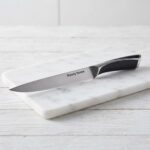 33.5cm Stainless Steel Professional Meat Slicing and Carving Knife with Ergonomic ABS Black Handle - DH1387-NATURAL - Image 3