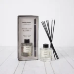 Wild Bluebell Cologne Premium Home Fragrance Reed Diffuser Set with 100ml Glass Apothecary Bottle and Black Fiber Sticks - AT02-01 - Image 2