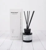 English Pear and Freesia Premium Home Fragrance Reed Diffuser with 200ml Matte Black Glass Bottle and High-Absorbency Fiber Sticks - AT01-01 - Image 2