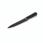 33.4cm Stainless Steel Professional Chef Knife with Matte Black Non-Stick Coating and Ergonomic Handle - DH3618-BLACK