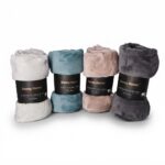 Premium 150x200cm Flannel Plush Throw Blanket – 210GSM Lightweight Ultra-Soft Microfiber Fleece Blanket (Model BL05) - Image 2