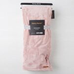 Premium 150x200cm Heavyweight Flannel Plush Throw Blanket – 350GSM Blush Pink Microfiber Fleece Bed Blanket (Model BL08-2C) - Image 2