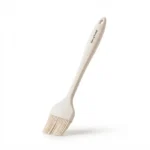 Danny Home 25cm Silicone Basting Brush – Heat-Resistant Non-Stick Pastry & BBQ Marinade Oil Glazing Brush (DH3594-WHITE)