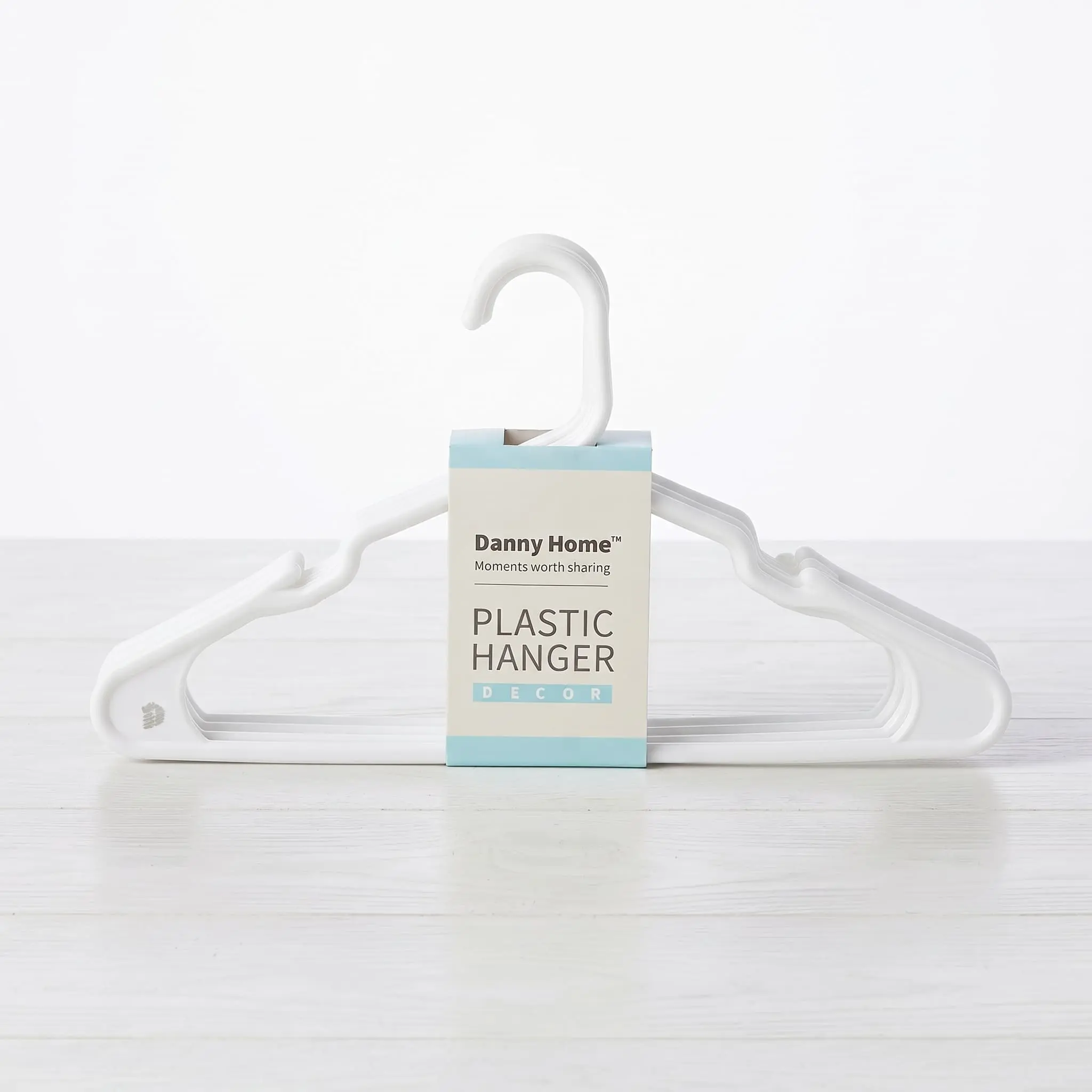 Cloth-Hanger-10pcs-40.50.5cm-White-PP_Bed-Bath_11321_3.webp Premium 40.5cm Plastic Clothes Hangers 10-Pack with Integrated Accessory Hooks and Space-Saving Profile (PH034W-10) - Image 1