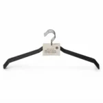 High-Performance 40cm Iron Clothes Hangers 3-Pack with Contoured Non-Slip Silhouette and Ultra-Slim Profile (MH02B-3)
