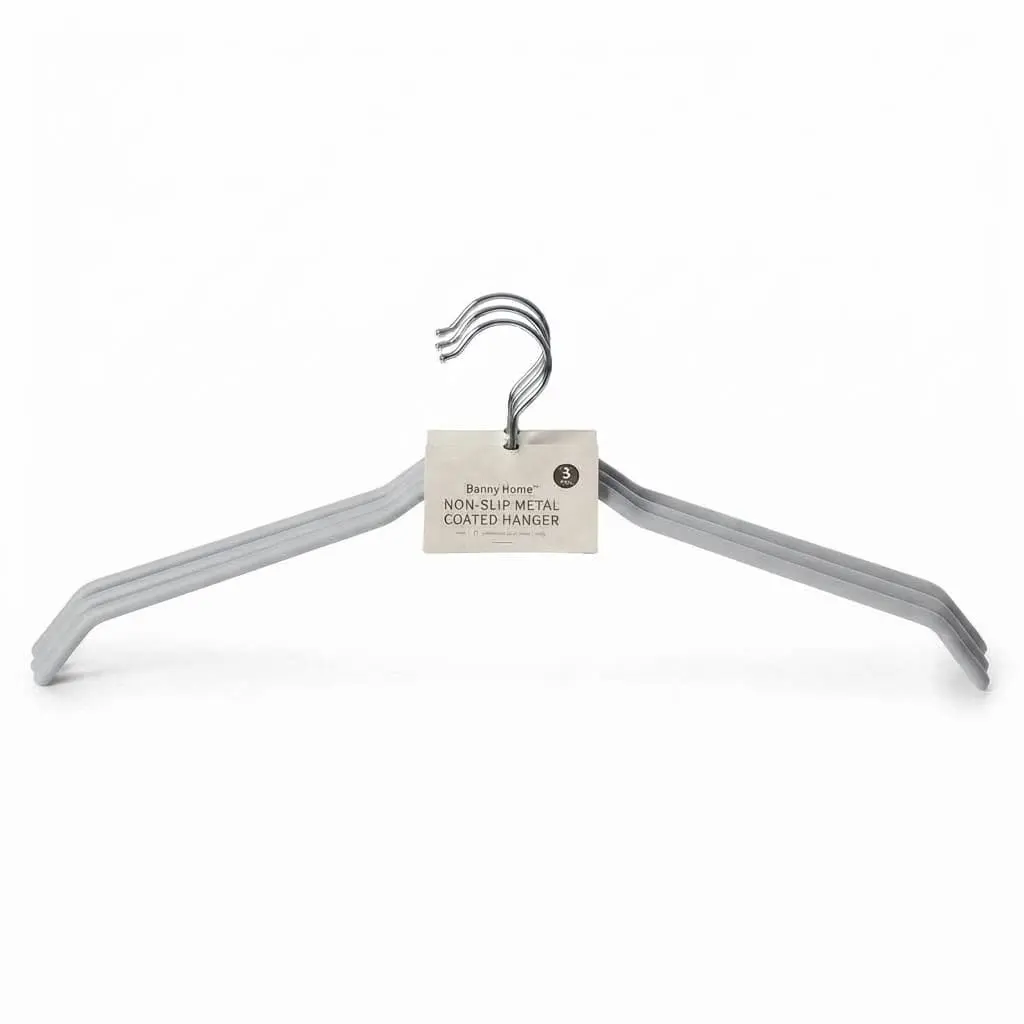Cloth-Hanger-3pcs-40190.4cm-Grey_Bed-Bath_11325_3.webp High-Performance 40cm Iron Clothes Hangers 3-Pack with Contoured Non-Slip Silhouette and Ultra-Slim Profile (MH02G-3) - Image 1