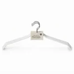 High-Performance 40cm Iron Clothes Hangers 3-Pack with Contoured Non-Slip Silhouette and Ultra-Slim Profile (MH02W-3)