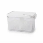 Premium 2800ml Clear Food Storage Container with Vented Locking Lid and Colander Basket (HO-148)