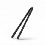 Danny Home Minimalist Silicone Food Serving Tong 22cm - DH3597-BLACK