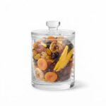 Danny Home 425ml Glass Storage Canister with Airtight Lid – Elegant 14cm Decorative Candy Jar, Premium Bathroom Vanity & Pantry Organizer Urn (CB-197) - Image 2