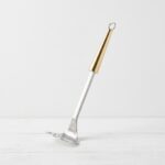 30cm Stainless Steel Heavy-Duty Potato Masher with Elegant Gold Tapered Handle - DH3362-GOLD - Image 2