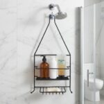 Danny Home 3-Tier Hanging Shower Caddy with Hooks (45cm) | SKU: ZYB023 - Image 2