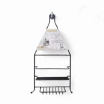 Danny Home 3-Tier Hanging Shower Caddy with Hooks (45cm) | SKU: ZYB023