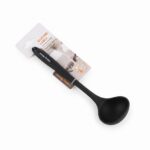 Danny Home Silicone Compact Soup Server Spoon 21.5cm - DH3587-BLACK - Image 3