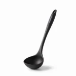 Danny Home Silicone Compact Soup Server Spoon 21.5cm - DH3587-BLACK