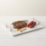 Danny Home Marble Vanity & Serving Tray with Metal Handles (30x20cm) | SKU: CZT44-35 - Image 2