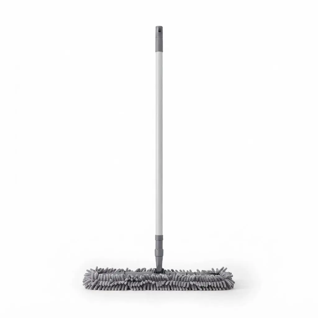 Mop-1240cm_Houseware_11389_3.webp High-Performance 12x40cm Microfiber Chenille Flat Mop with Lightweight Aluminum Handle and 360-Degree Swivel Frame (DM23-034) - Image 1