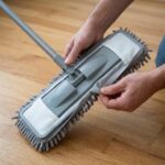 High-Performance 13x70cm Microfiber Wide-Format Flat Mop Pad with Reinforced Heavy-Duty Pocket Sleeve (DM23-047) - Image 2