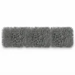 High-Performance 13x70cm Microfiber Wide-Format Flat Mop Pad with Reinforced Heavy-Duty Pocket Sleeve (DM23-047)