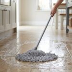 Premium 27cm Microfiber Twist Mop with Telescopic Aluminum Handle and Self-Wringing Mechanism (DM23-030) - Image 2