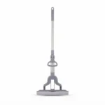 High-Performance 4.5x27cm Aluminum Sponge Mop with Integrated Pull-Lever Squeegee Mechanism (DM23-024)