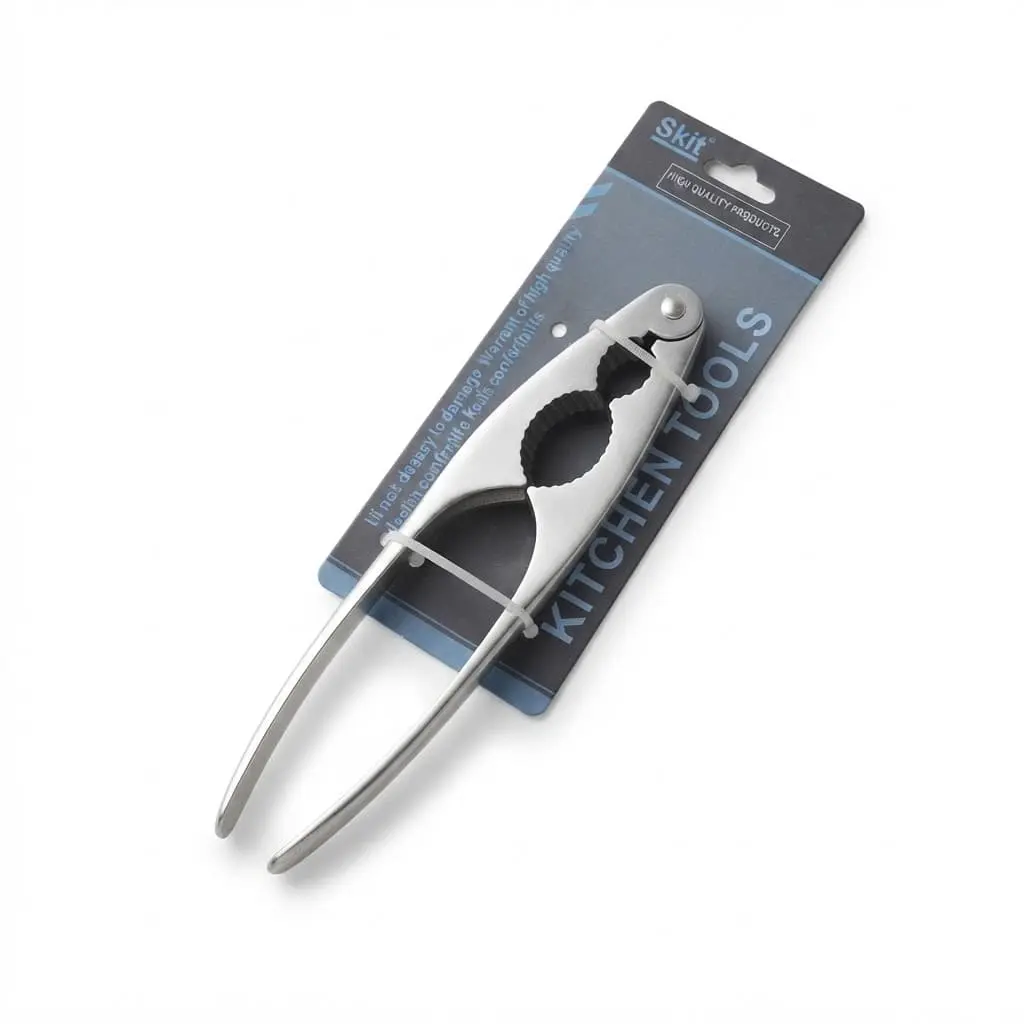 Nut-Cracker-_Kitchenware_16762_3.webp Premium Stainless Steel Dual-Slot Nut Cracker & Seafood Cracker (17cm) | SKU: SM8 - Image 1