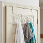 White 9-Hook Over-the-Door Storage Organizer Rack | SKU: ZYB066 - Image 2
