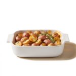 Danny Home Porcelain Small Rectangular Roasting Dish – Premium 23cm Mini Ceramic Baker, Alpine White (CPK-044) - Image 2
