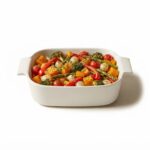 Danny Home Porcelain Rectangular Casserole Lasagna Dish – Premium 30.7cm Oven-to-Table Ceramic Baking Tray, Alpine White (CPK-049) - Image 2