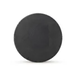 25cm Round Natural Stone Slate Serving Tray and Charcuterie Board - CZT44-06