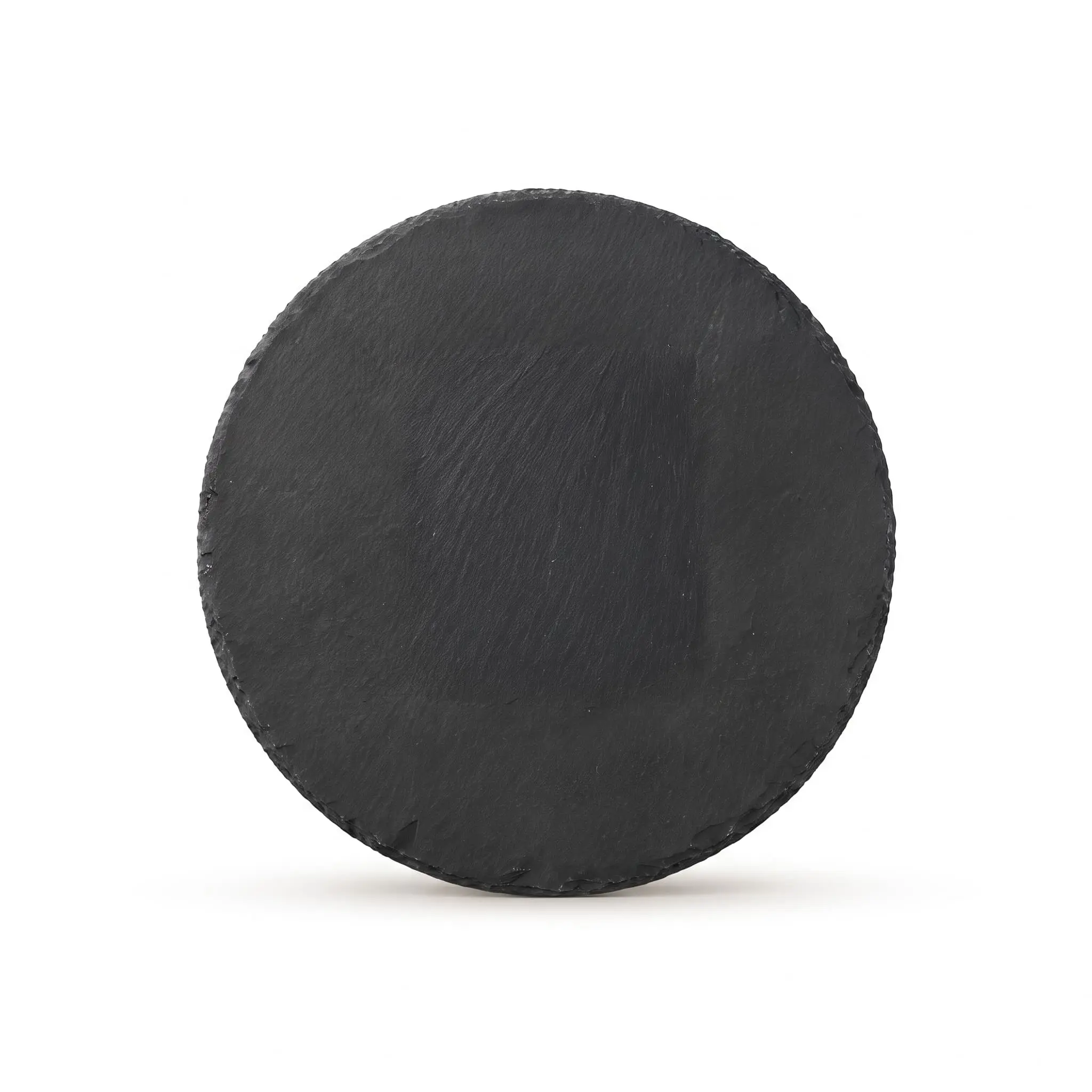 Round-Stone-Slate-Serving-Plate-Danny-Home-2525cm-0.4-0.7cm_Kitchenware_11667_3.webp 25cm Round Natural Stone Slate Serving Tray and Charcuterie Board - CZT44-06 - Image 1
