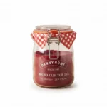 Danny Home 725ml Clear Glass Mason Storage Jar with Airtight Clip Top Lid - SKU 1966-30