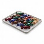 Formel Royal Marble Effect Rectangular Melamine Serving Tray and Buffet Platter 26.5 x 32.5cm - BM462 - Image 2