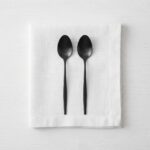 Matte Black Stainless Steel 12.2cm Coffee Spoon Set 2-Piece - ZYB094-6MB - Image 3