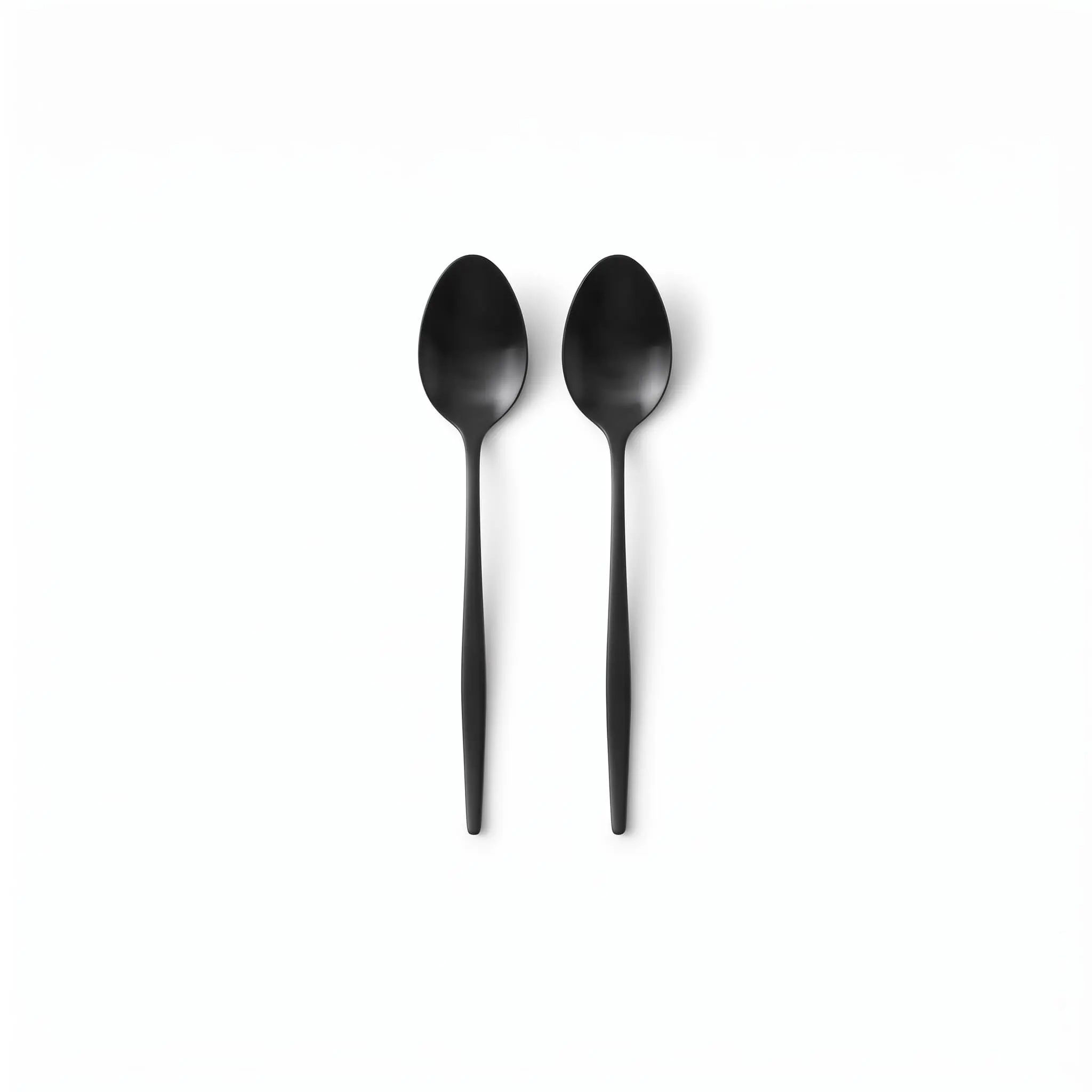 S.S.-Coffee-Spoon-Set-2pcs-12.2cm_Kitchenware_12111_3.webp Matte Black Stainless Steel 12.2cm Coffee Spoon Set 2-Piece - ZYB094-6MB - Image 1
