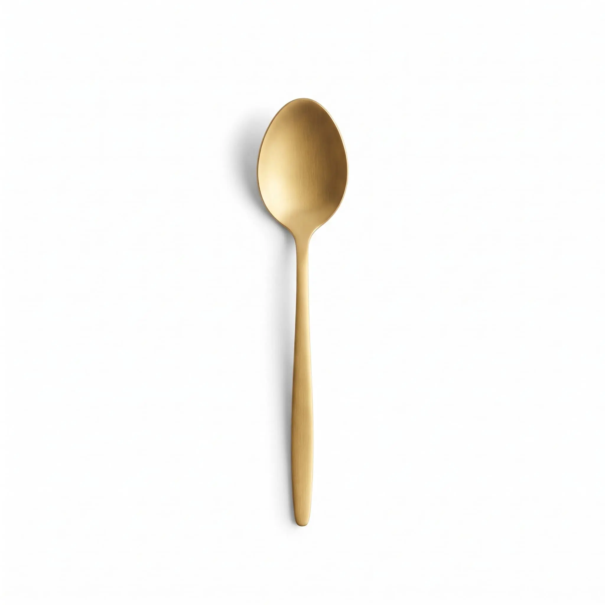 S.S.-Coffee-Spoons-2Pcs-12cm_Kitchenware_12109_3.webp Danny Home 2-Piece Gold Stainless Steel Coffee Spoon Set – Elegant 12cm Espresso & Teaspoon Flatware, Matte Metallic Finish (ZYB094-6MG) - Image 1