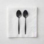 Matte Black Stainless Steel 12.1cm Dessert Spoon Set 2-Piece - ZYB094-4MB - Image 2
