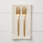 Danny Home 2-Piece Gold Stainless Steel Dinner Fork Set – Luxury 21cm Flatware, Matte Metallic Finish (ZYB094-3MG) - Image 2