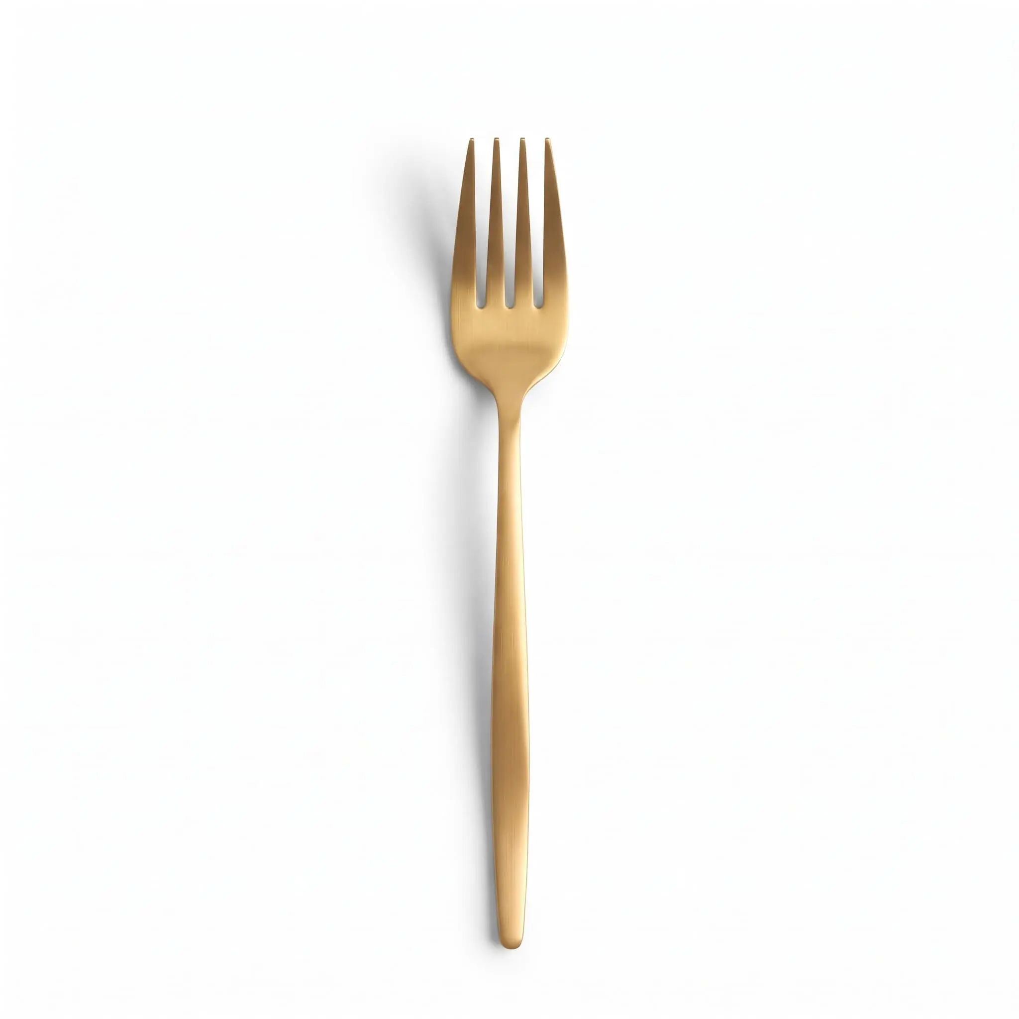 S.S.-Dinner-Fork-2PCS-21cm_Kitchenware_12105_3.webp Danny Home 2-Piece Gold Stainless Steel Dinner Fork Set – Luxury 21cm Flatware, Matte Metallic Finish (ZYB094-3MG) - Image 1