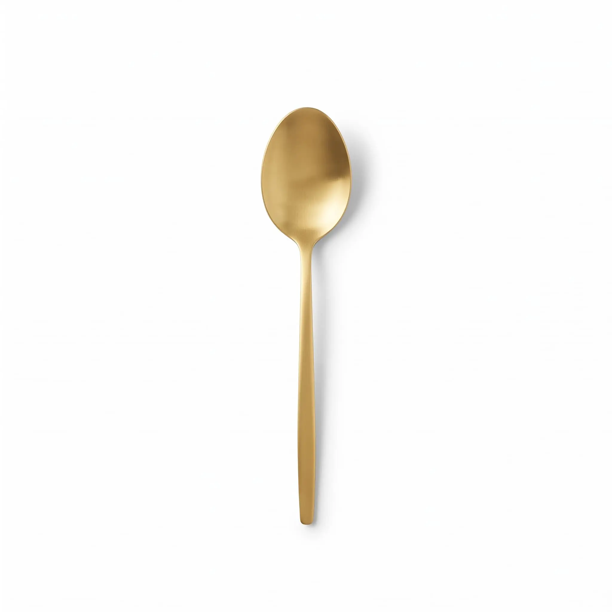 S.S.-Gold-Dinner-Spoon-2Pcs-22cm_Kitchenware_12106_3.webp Danny Home 2-Piece Gold Stainless Steel Dinner Spoon Set – Luxury 22cm Flatware, Matte Metallic Finish (ZYB094-2MG) - Image 1