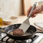 Premium Stainless Steel Heavy-Duty Grill Turner Spatula (29cm) | SKU: SM16 - Image 2