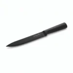 20cm Stainless Steel Precision Paring Knife with Matte Black Non-Stick Coating and Ergonomic Handle - DH3621-BLACK