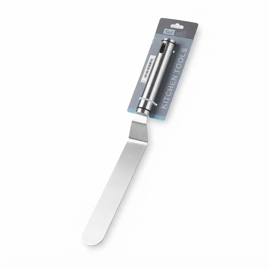 S.S.-Slim-Spatula_Kitchenware_16773_3.webp Premium Stainless Steel Offset Icing Spatula (35cm) | SKU: SM19 - Image 1